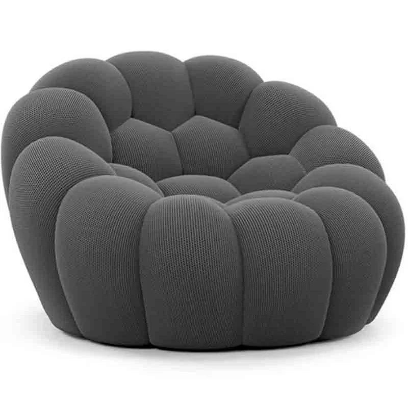 Canapé 2 places minimaliste européen – Puff bulle compressible sans os, chaise longue pour salon