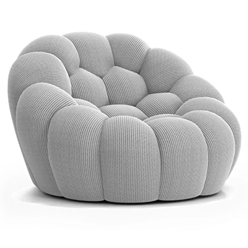 Canapé 2 places minimaliste européen – Puff bulle compressible sans os, chaise longue pour salon