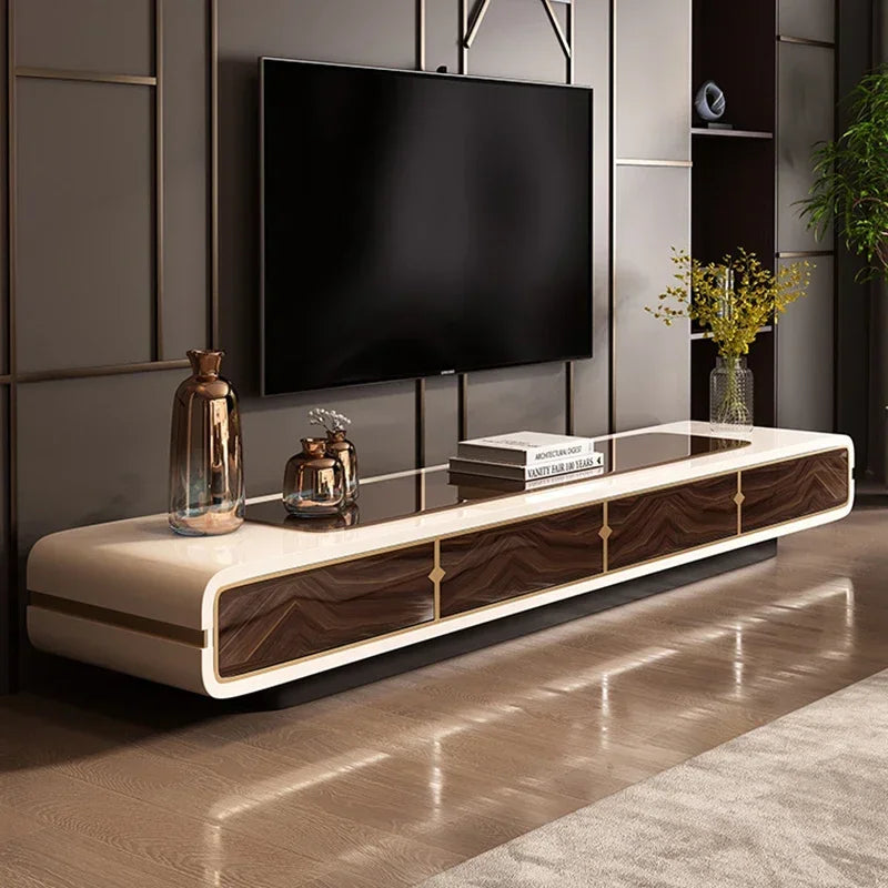 Table basse luxe nordique avancée – Design simple moderne pour villa, hôtel et salon haut de gamme